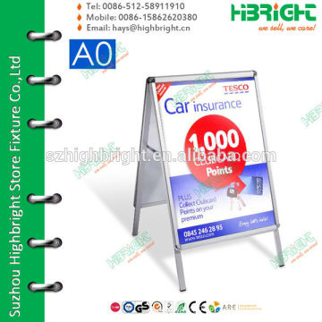 A-frame pavimento sign poster display